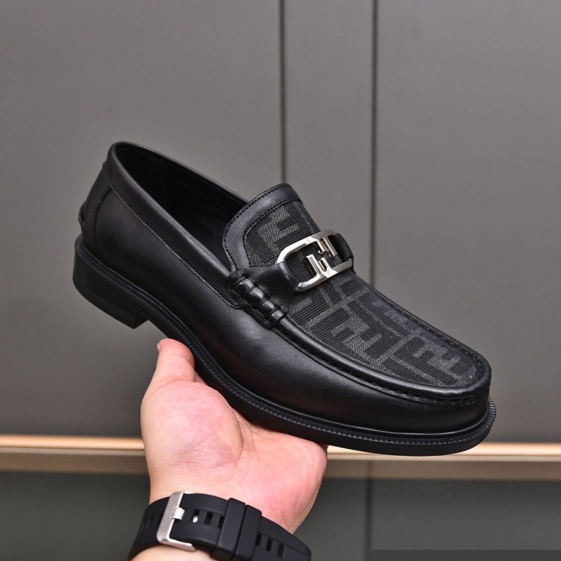 F**di leather shoes